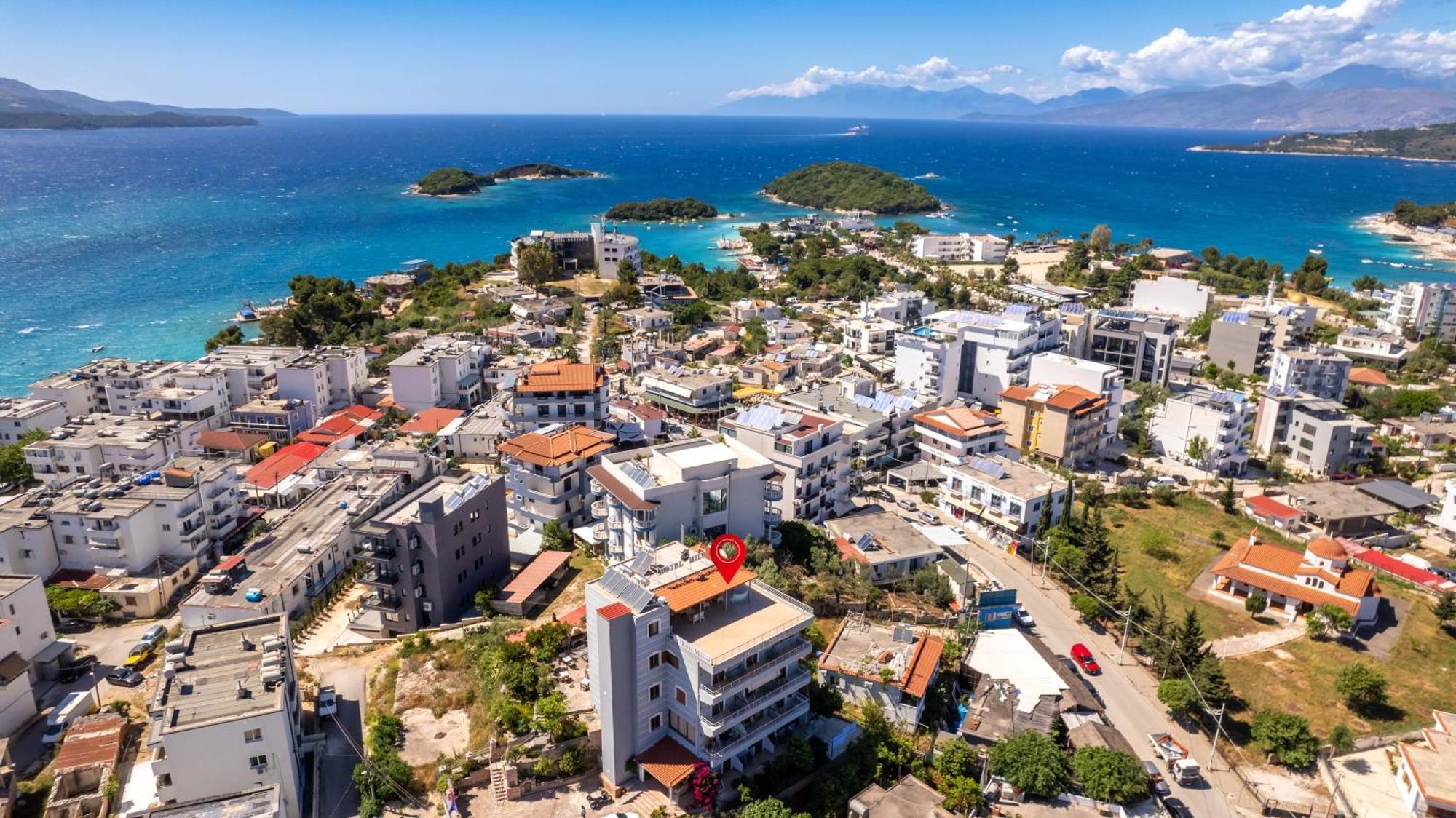 Hotel Milo Ksamil Exterior foto